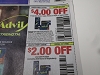 15 Coupons $4/1 Advil 144ct, PM 80ct or Trageted Relief + $2/1 Advil 10/11/2026