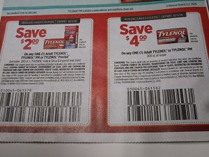 15 Coupons $2/1 Tylenol, PM or Precise + $4/1 Tylenol or Tylenol Pm 10/3/2026